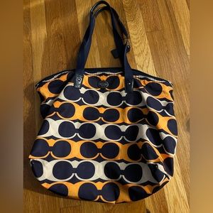 Coach Signature Nylon Packable Getaway Bag